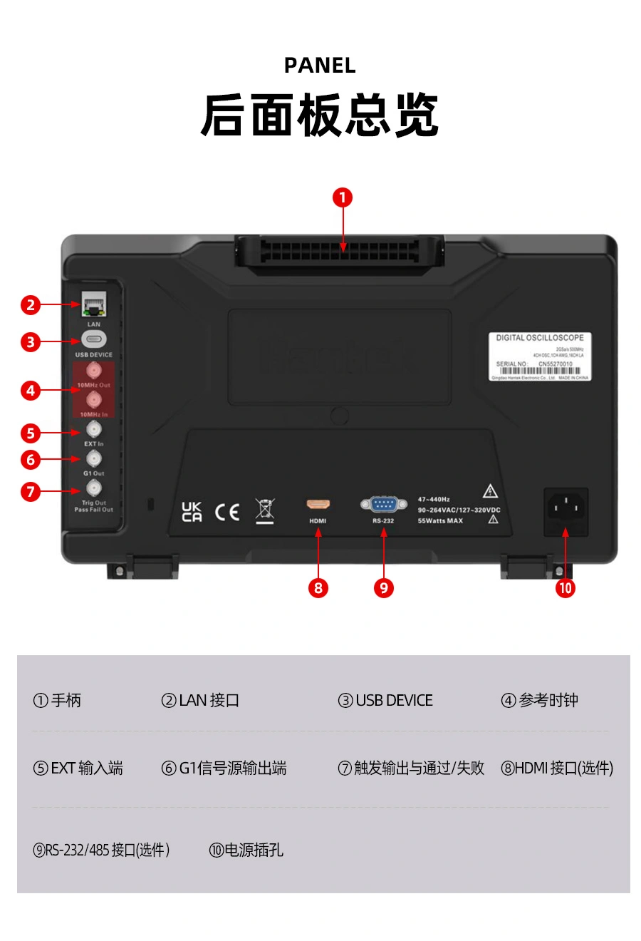 台式示波器DPO7000系列
