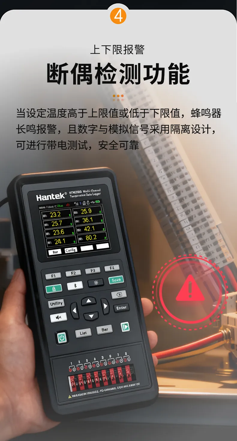 多路测温仪HTM200系列