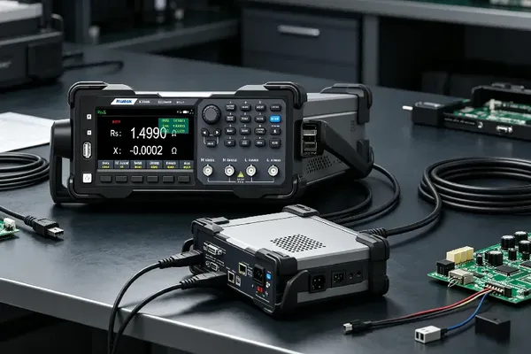 精准出圈！汉泰克HT2810C数字电桥，0.1%基本准确度，承包元器件测量全场景