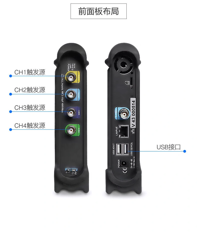USB虚拟示波器DSO3000A (1GSa/s)系列