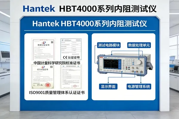 告别检测误差与低效！Hantek HBT4000 重构电池日常检测标准